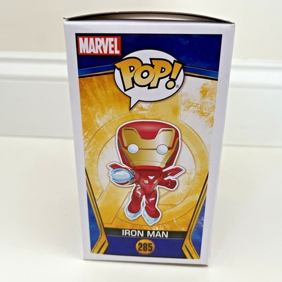 Funko Pop! Vinyl Figure - Marvel #285 - Iron Man [Red Chrome] - Target Exclusive - Picture 4 of 7